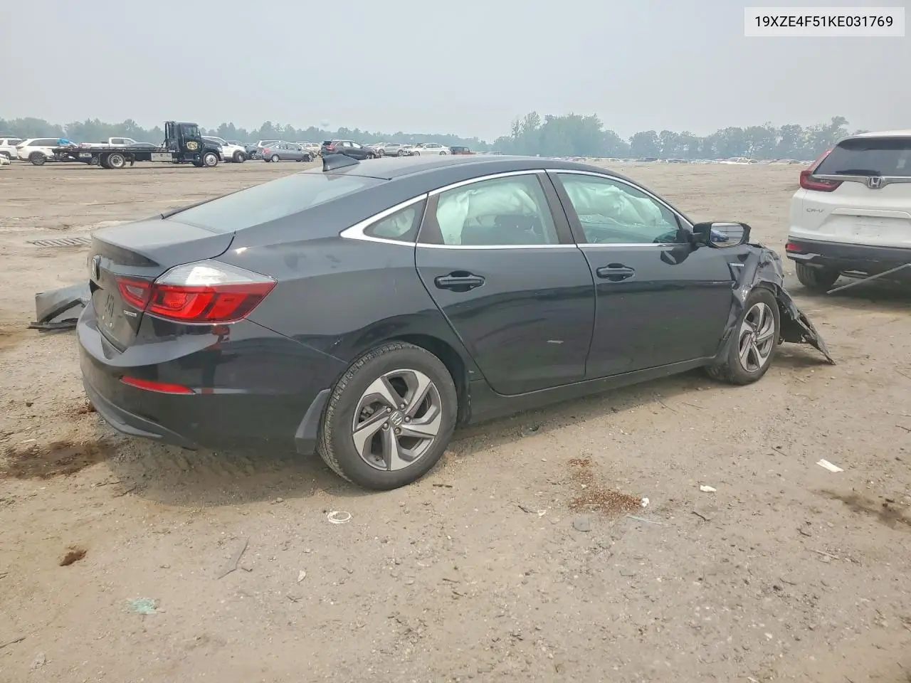 2019 Honda Insight Ex VIN: 19XZE4F51KE031769 Lot: 61593776