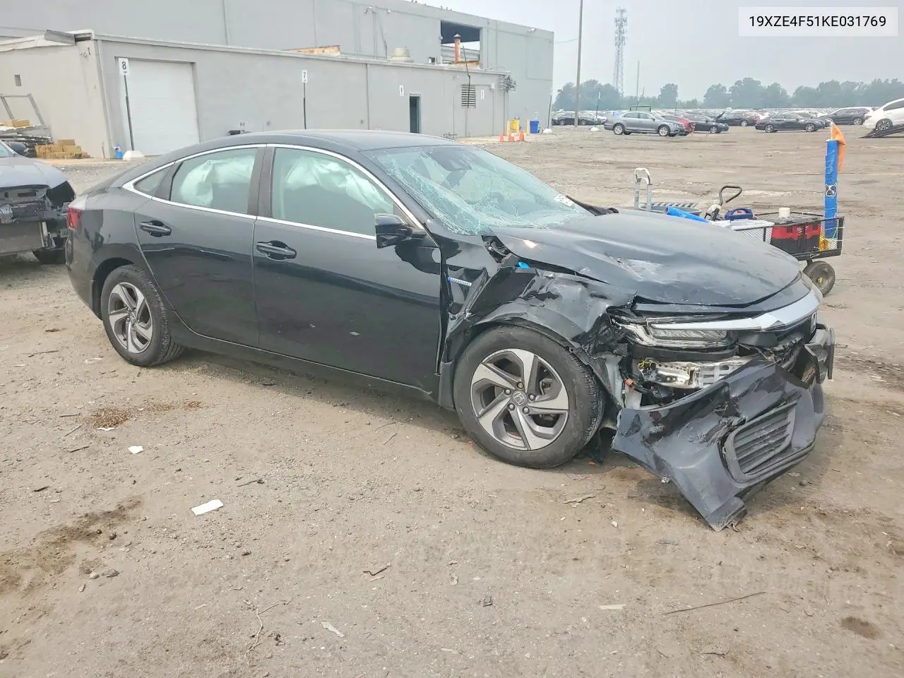 2019 Honda Insight Ex VIN: 19XZE4F51KE031769 Lot: 61593776