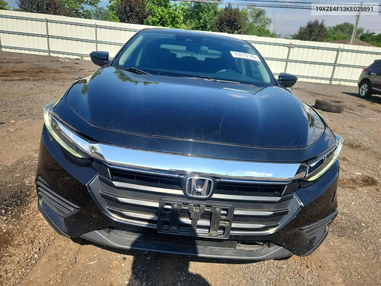 2019 Honda Insight Lx VIN: 19XZE4F13KE029891 Lot: 85619145