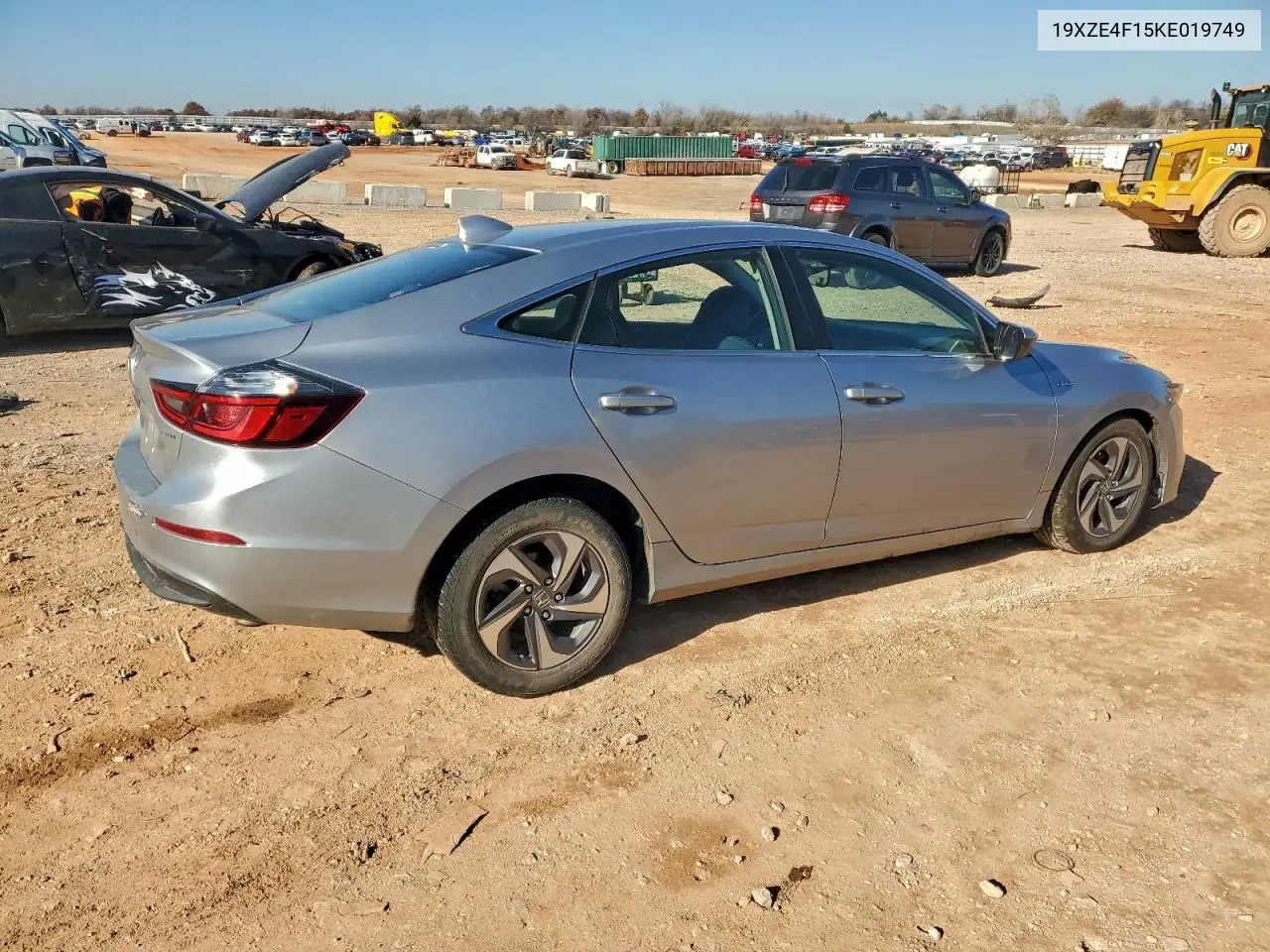 19XZE4F15KE019749 2019 Honda Insight Lx