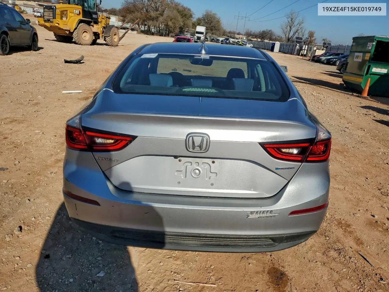 19XZE4F15KE019749 2019 Honda Insight Lx