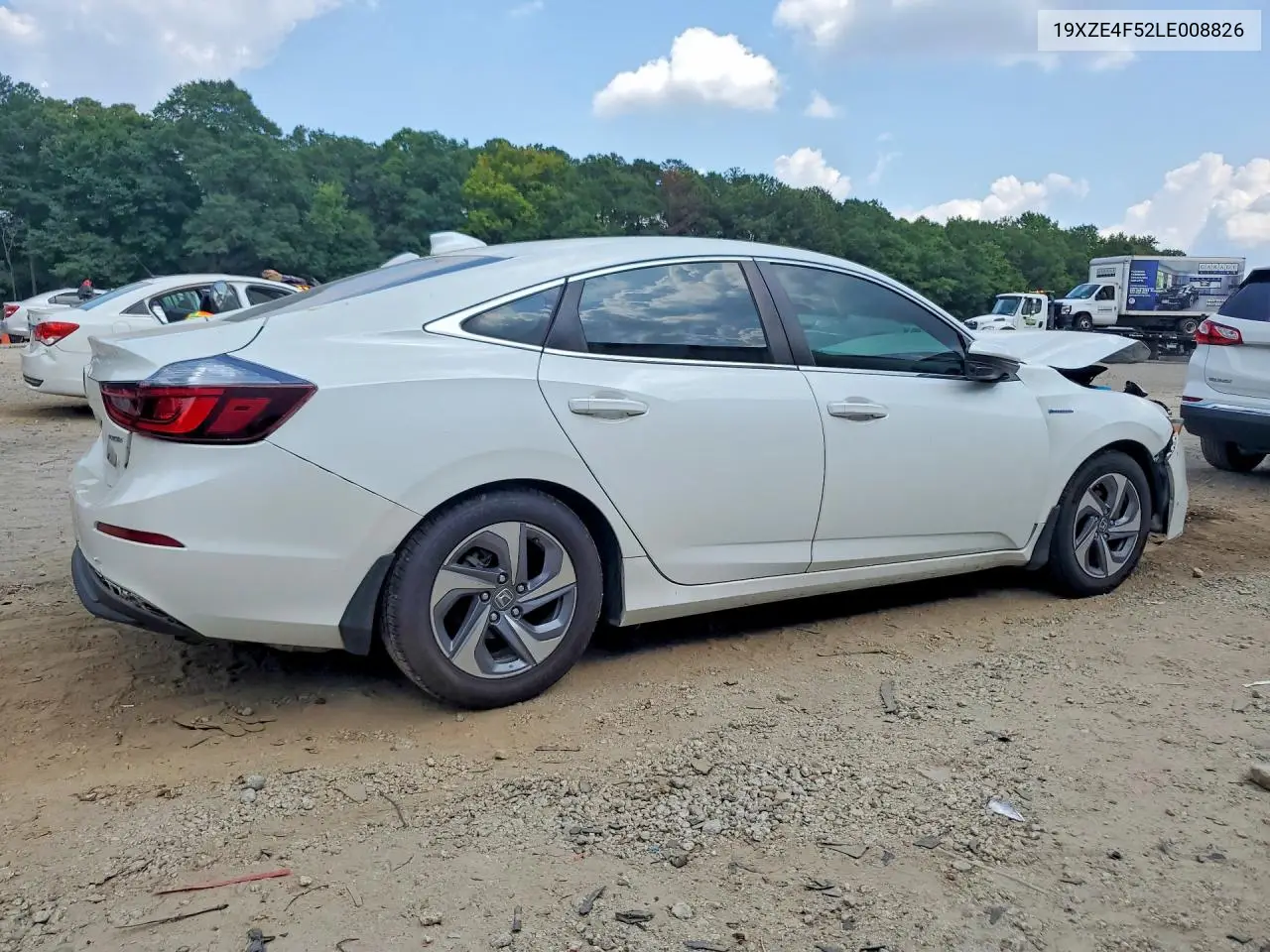 2020 Honda Insight Ex VIN: 19XZE4F52LE008826 Lot: 41635096