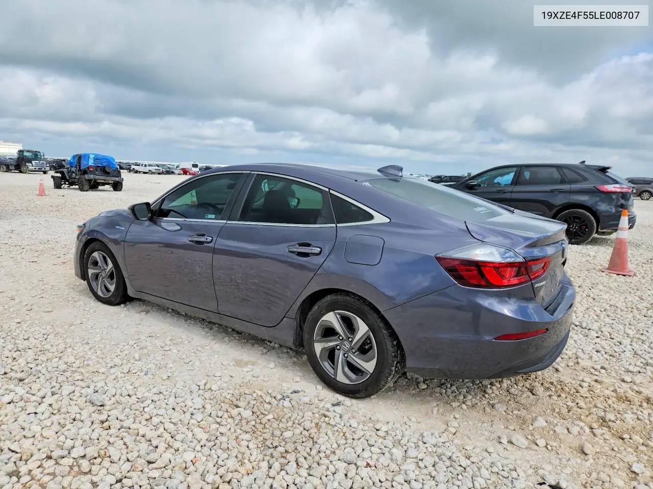 2020 Honda Insight Ex VIN: 19XZE4F55LE008707 Lot: 55416566