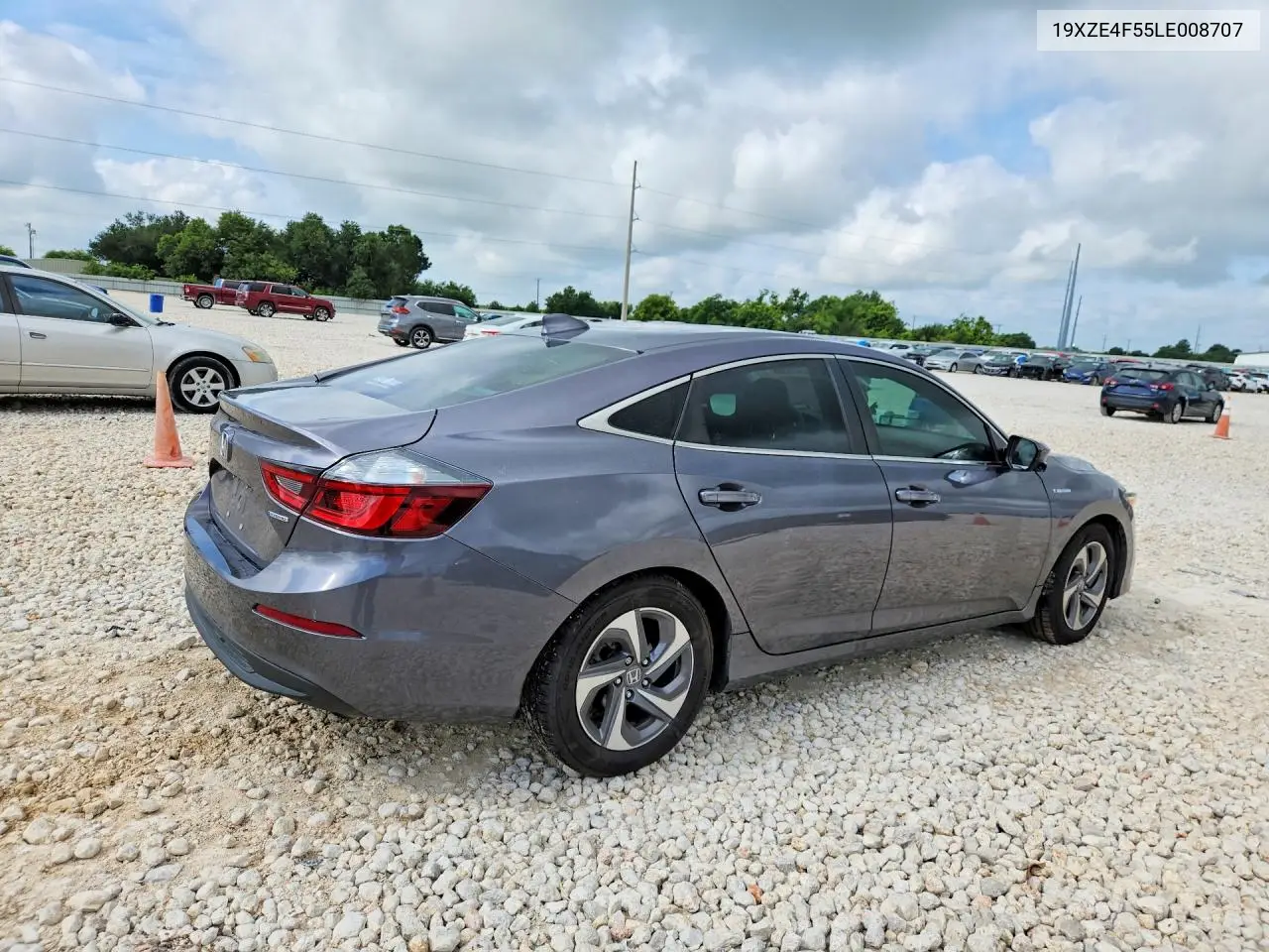 2020 Honda Insight Ex VIN: 19XZE4F55LE008707 Lot: 55416566