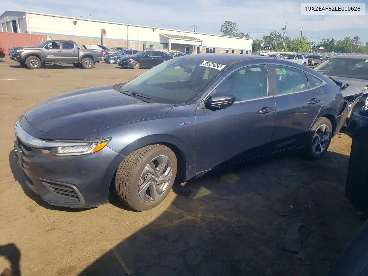 2020 Honda Insight Ex VIN: 19XZE4F52LE000628 Lot: 55550686