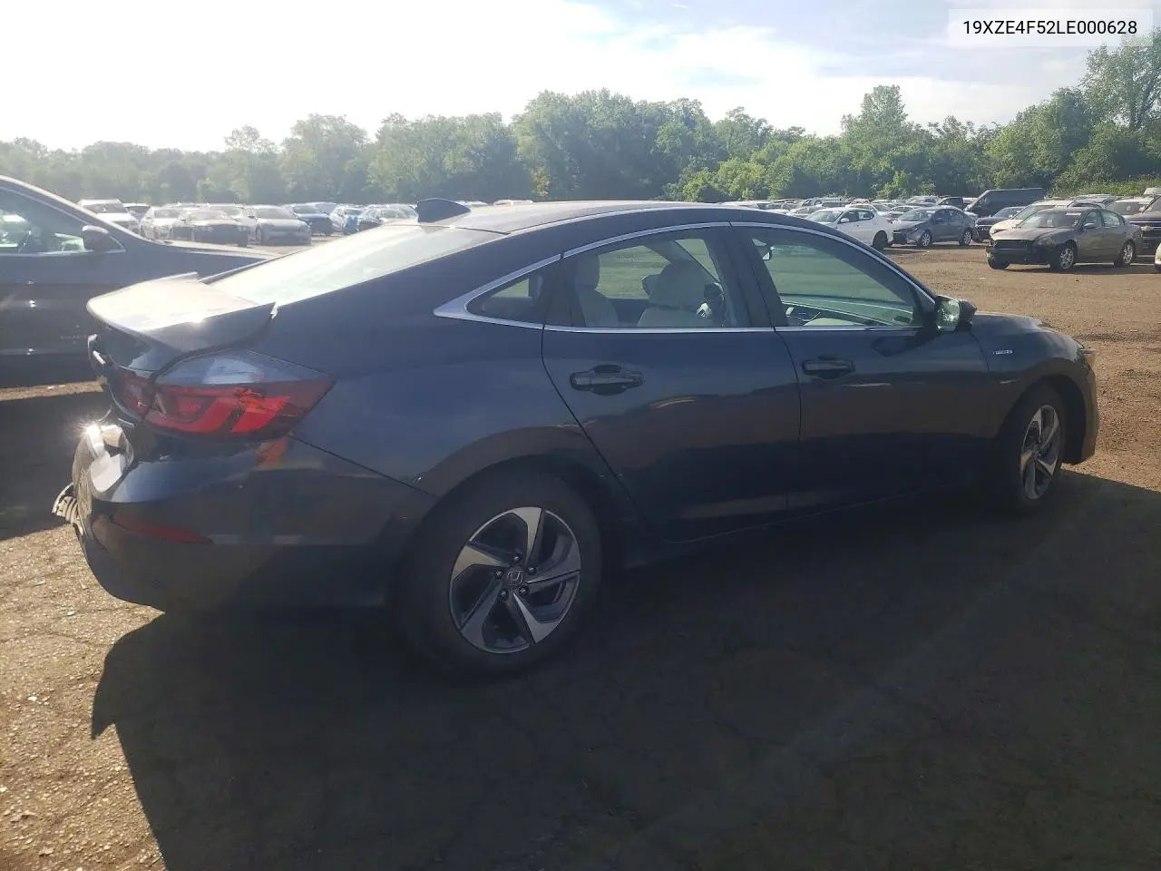 2020 Honda Insight Ex VIN: 19XZE4F52LE000628 Lot: 55550686