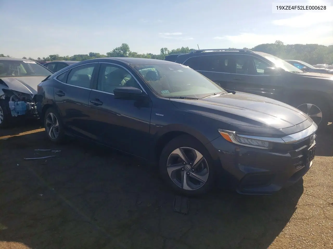 2020 Honda Insight Ex VIN: 19XZE4F52LE000628 Lot: 55550686