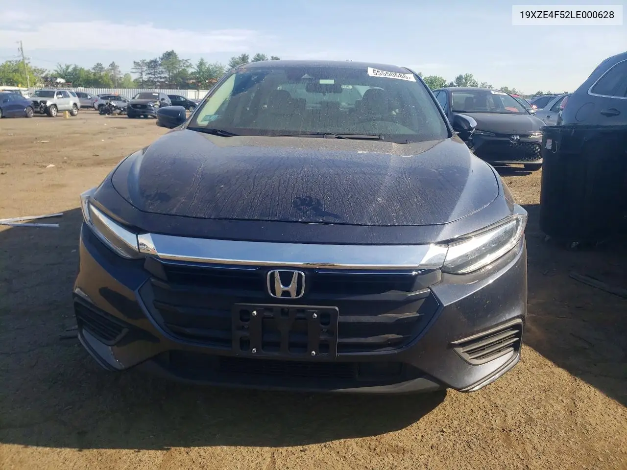 2020 Honda Insight Ex VIN: 19XZE4F52LE000628 Lot: 55550686