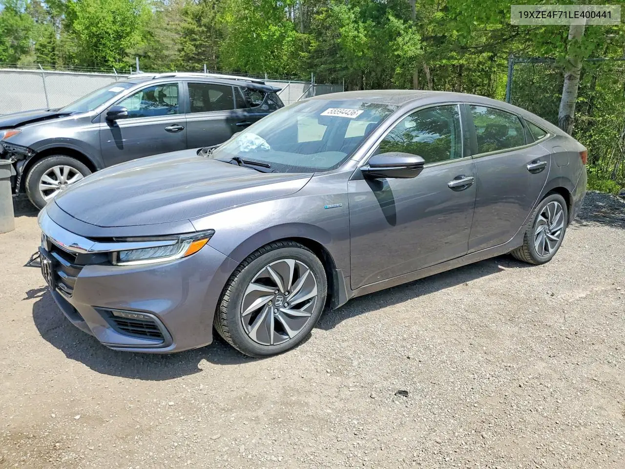 2020 Honda Insight Touring VIN: 19XZE4F71LE400441 Lot: 55594436