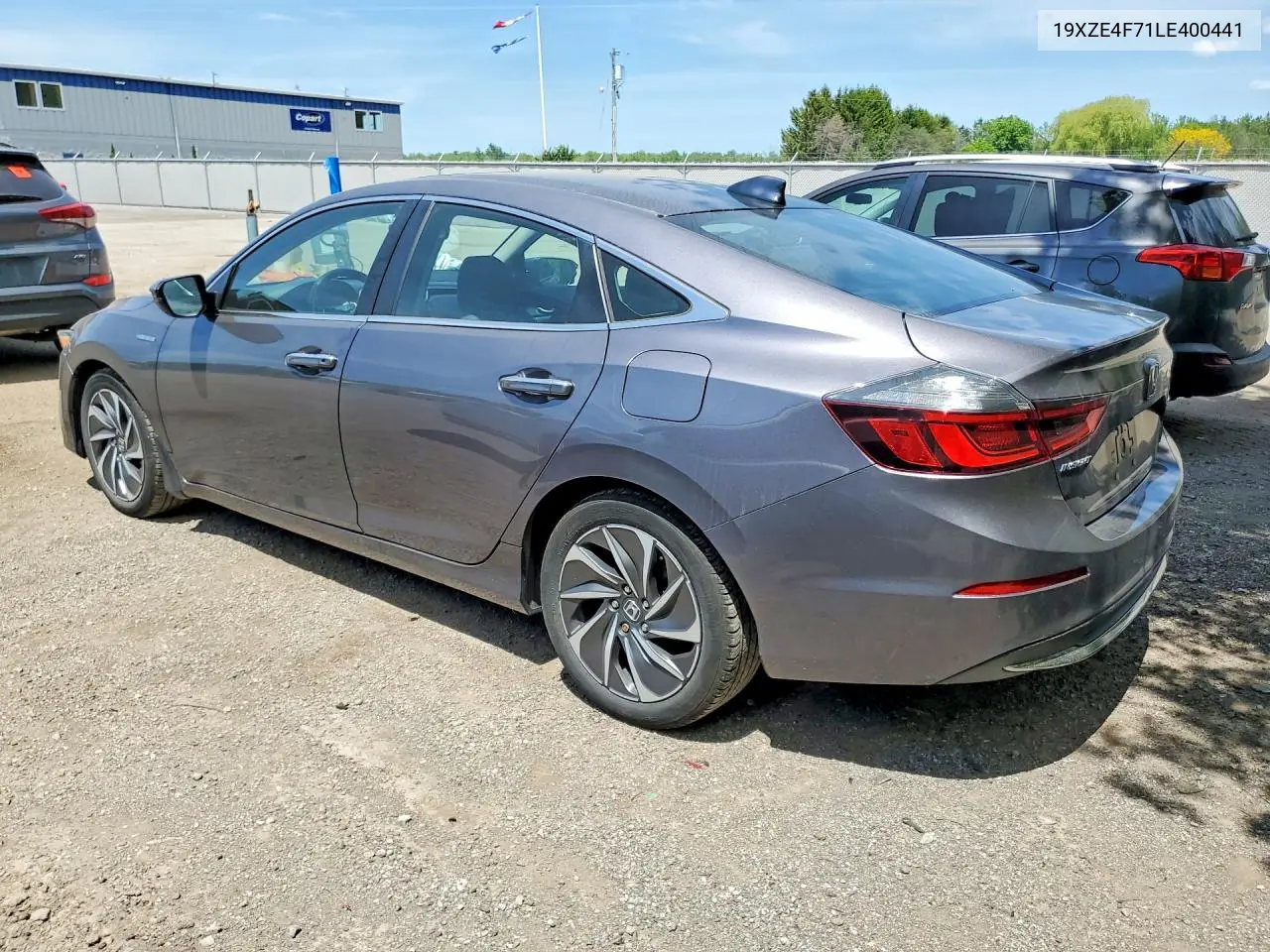 2020 Honda Insight Touring VIN: 19XZE4F71LE400441 Lot: 55594436