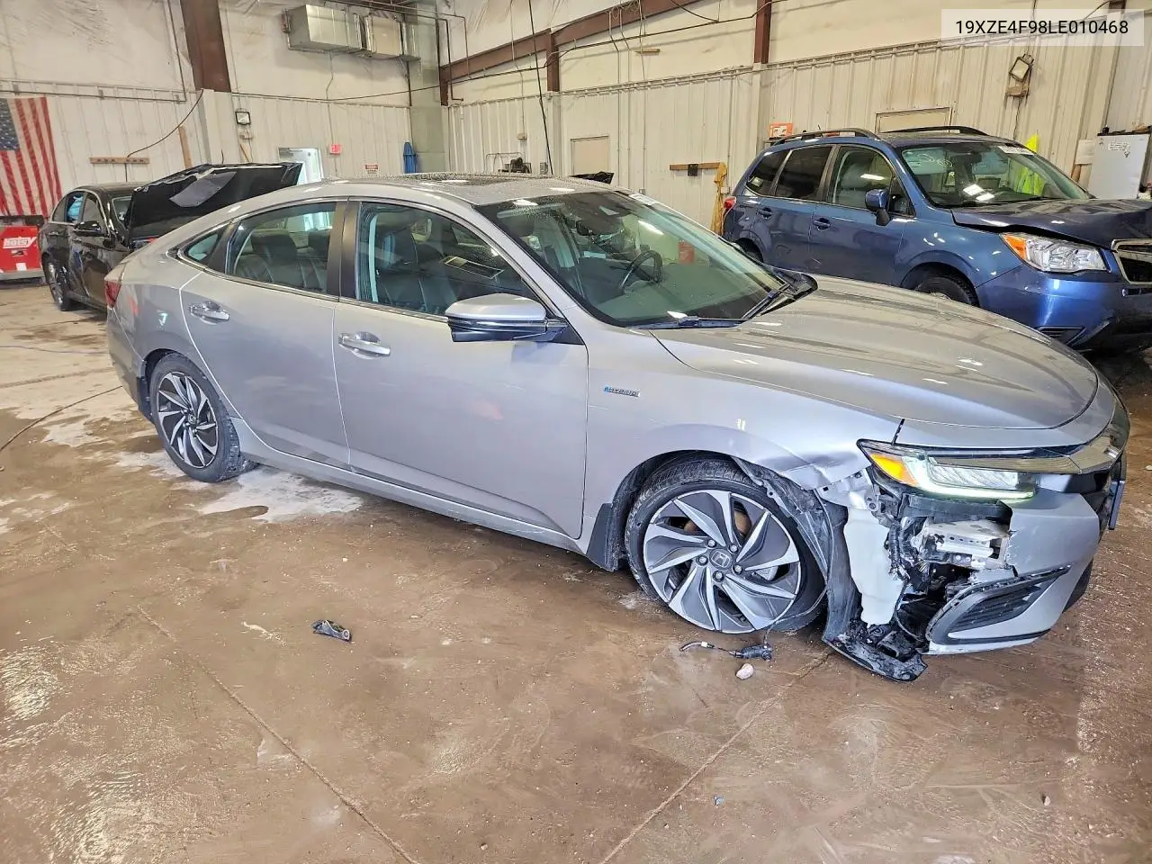 2020 Honda Insight Touring VIN: 19XZE4F98LE010468 Lot: 55772606