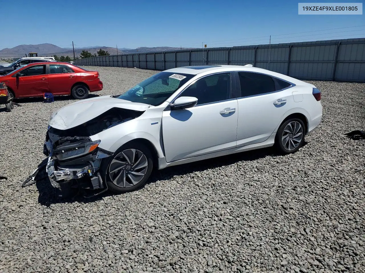 2020 Honda Insight Touring VIN: 19XZE4F9XLE001805 Lot: 56633906