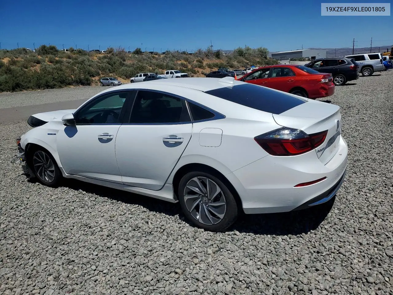 2020 Honda Insight Touring VIN: 19XZE4F9XLE001805 Lot: 56633906