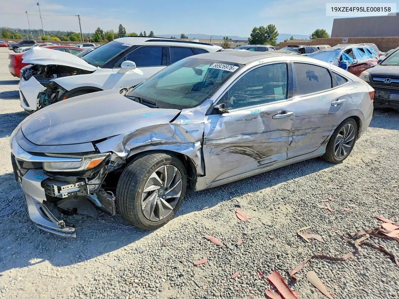 2020 Honda Insight Touring VIN: 19XZE4F95LE008158 Lot: 56926976
