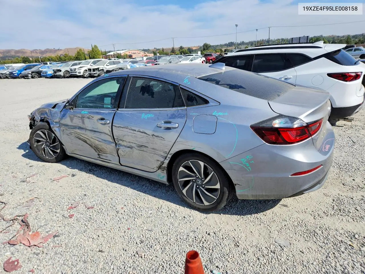 2020 Honda Insight Touring VIN: 19XZE4F95LE008158 Lot: 56926976