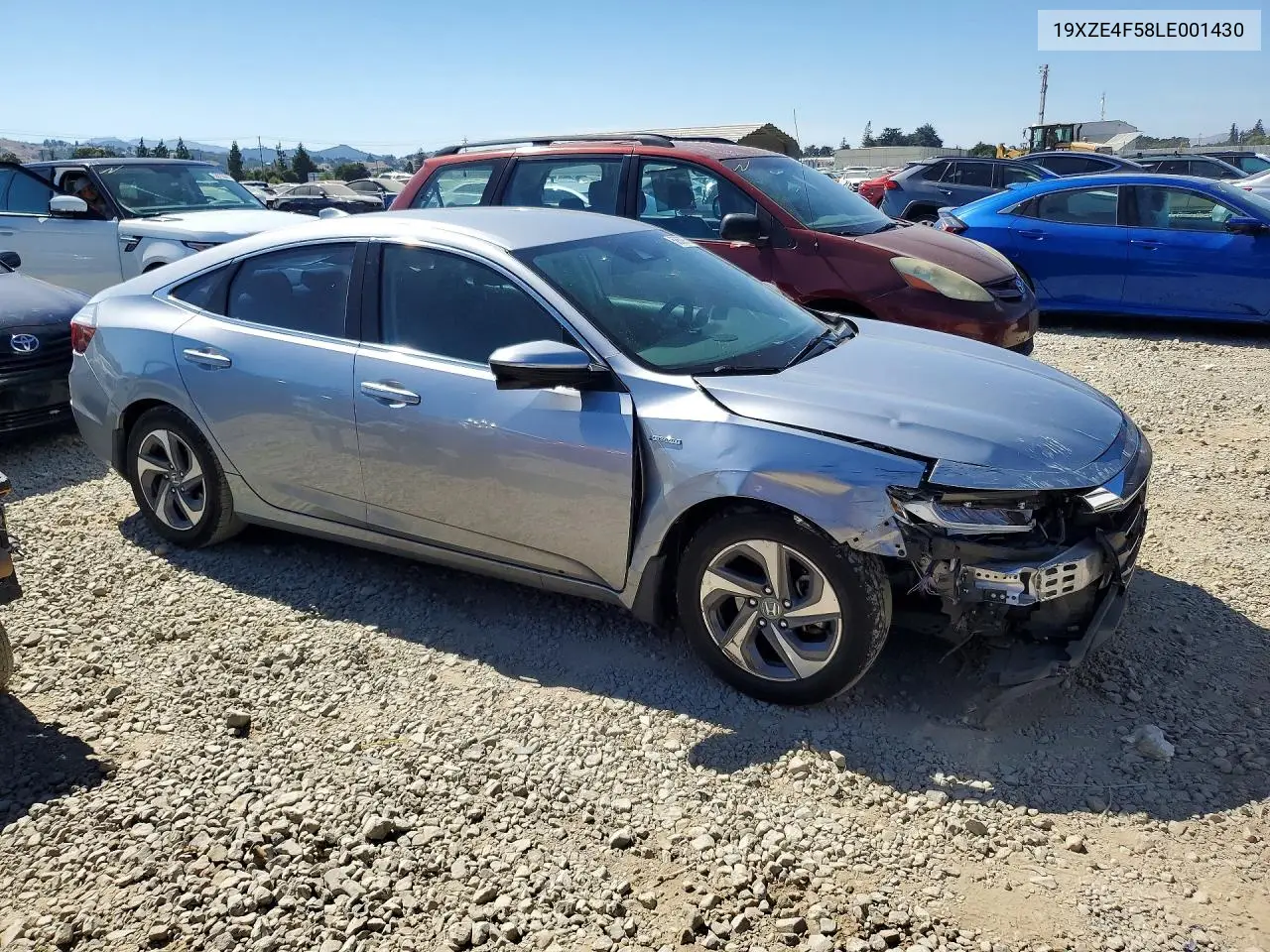 2020 Honda Insight Ex VIN: 19XZE4F58LE001430 Lot: 58609756