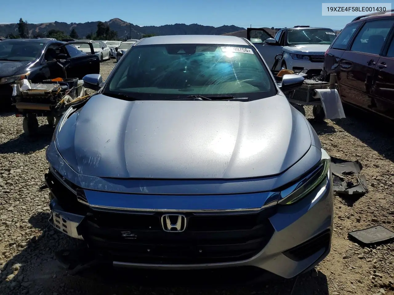 2020 Honda Insight Ex VIN: 19XZE4F58LE001430 Lot: 58609756