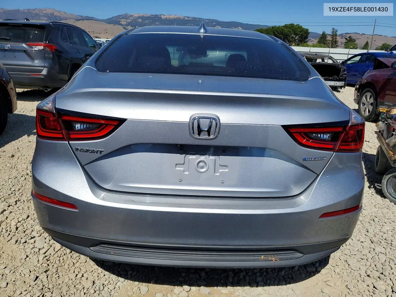 2020 Honda Insight Ex VIN: 19XZE4F58LE001430 Lot: 58609756