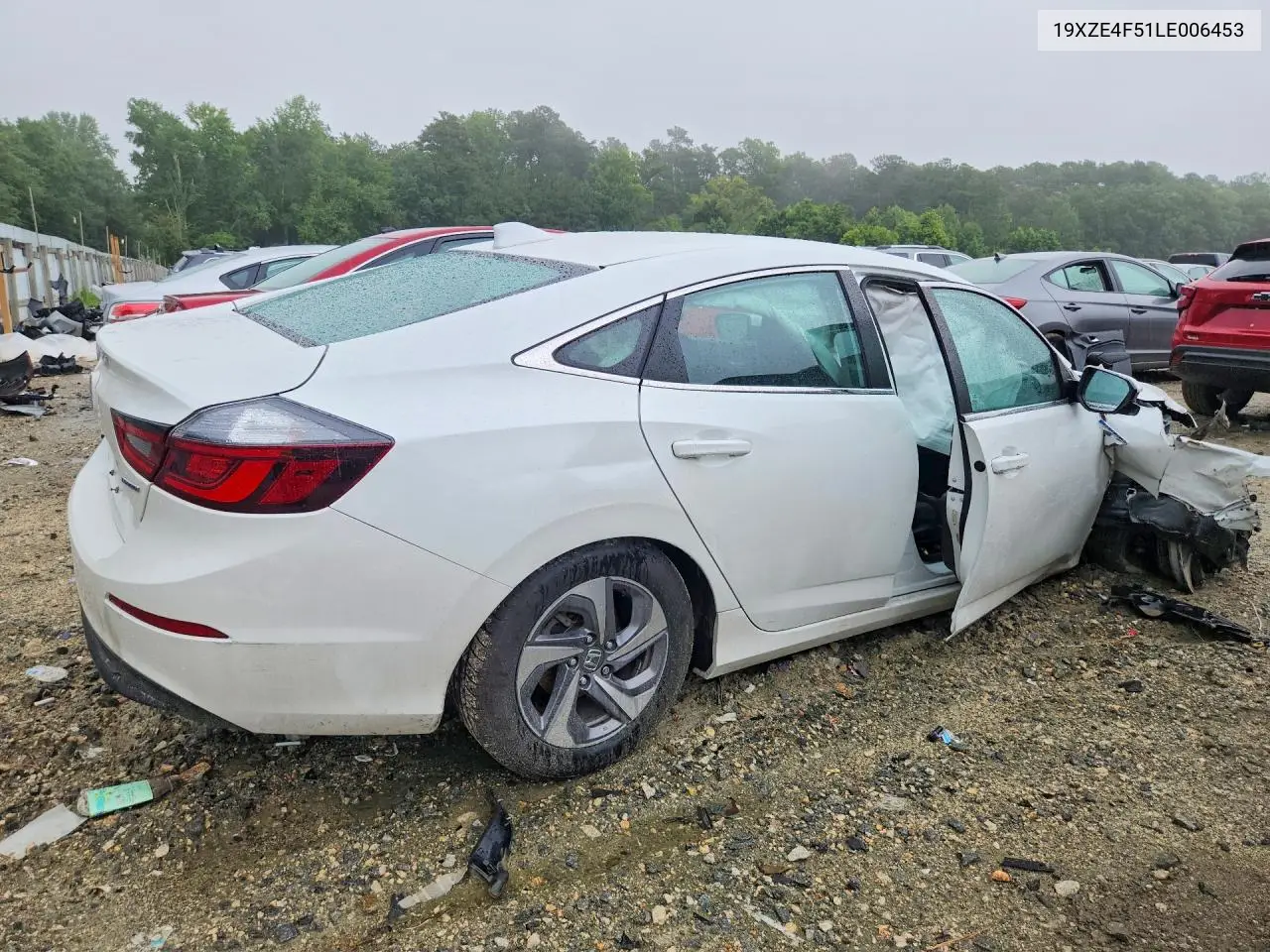 2020 Honda Insight Ex VIN: 19XZE4F51LE006453 Lot: 58696896