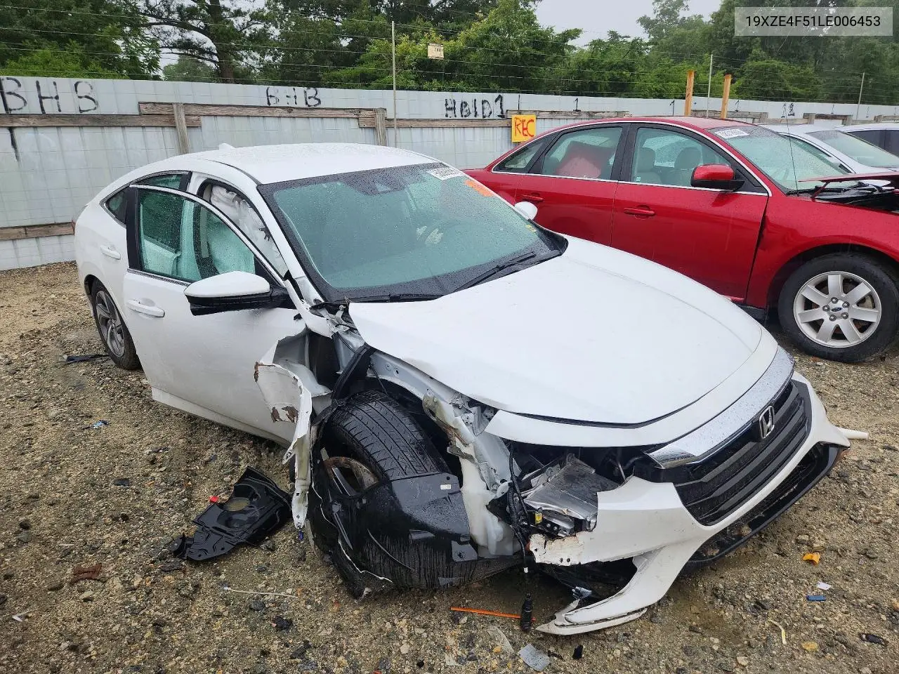 2020 Honda Insight Ex VIN: 19XZE4F51LE006453 Lot: 58696896