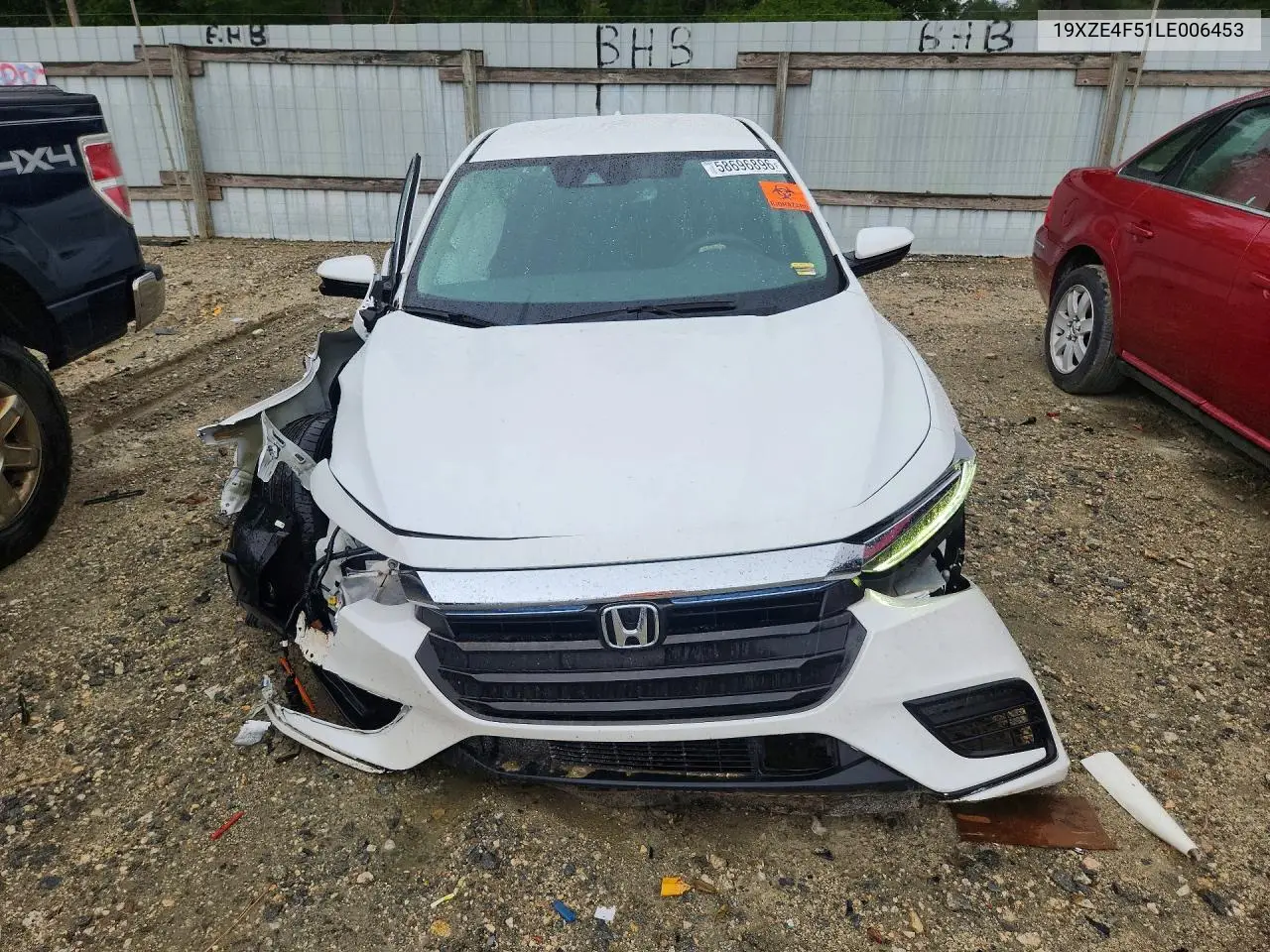 2020 Honda Insight Ex VIN: 19XZE4F51LE006453 Lot: 58696896