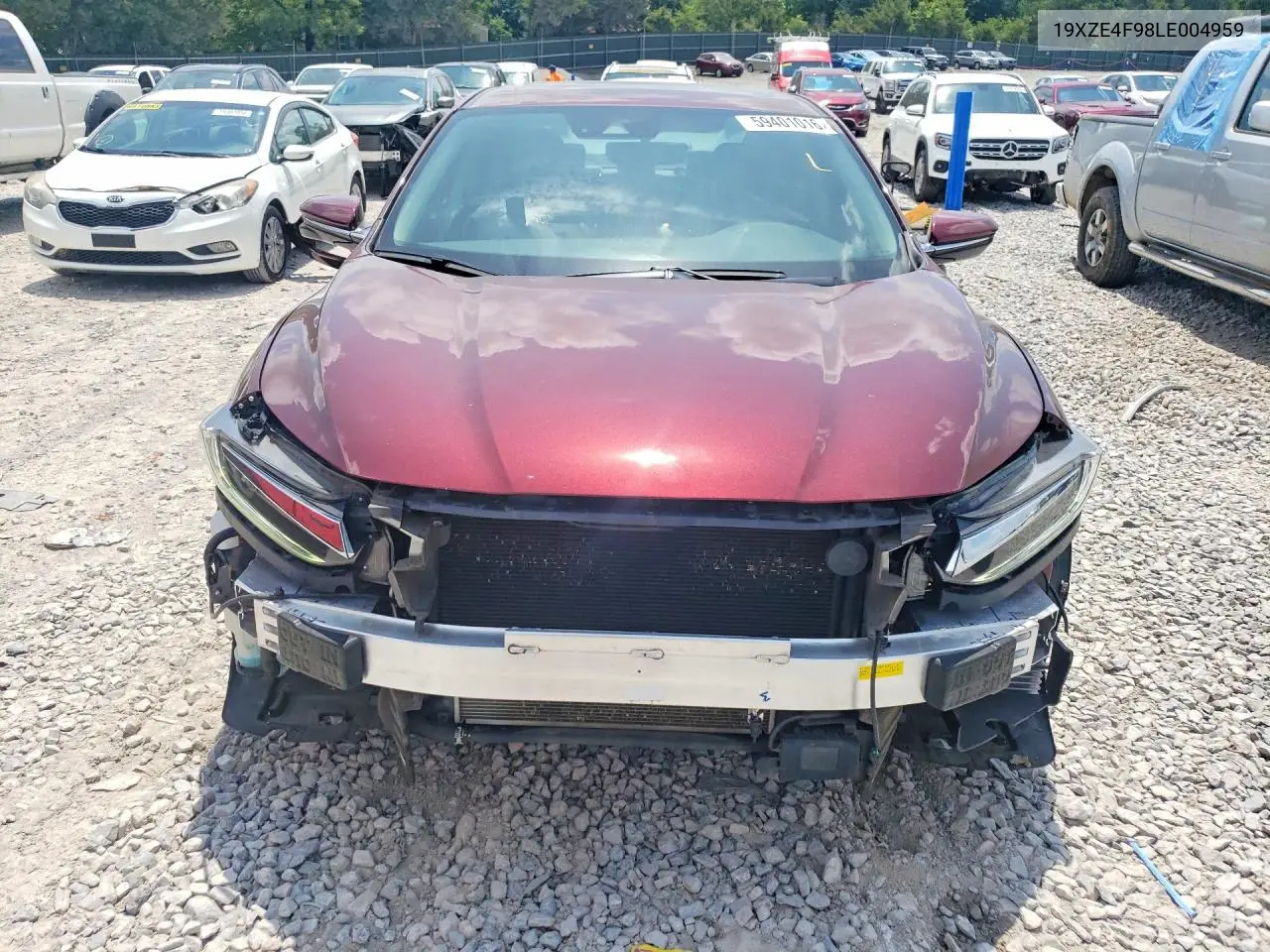 2020 Honda Insight Touring VIN: 19XZE4F98LE004959 Lot: 59401016