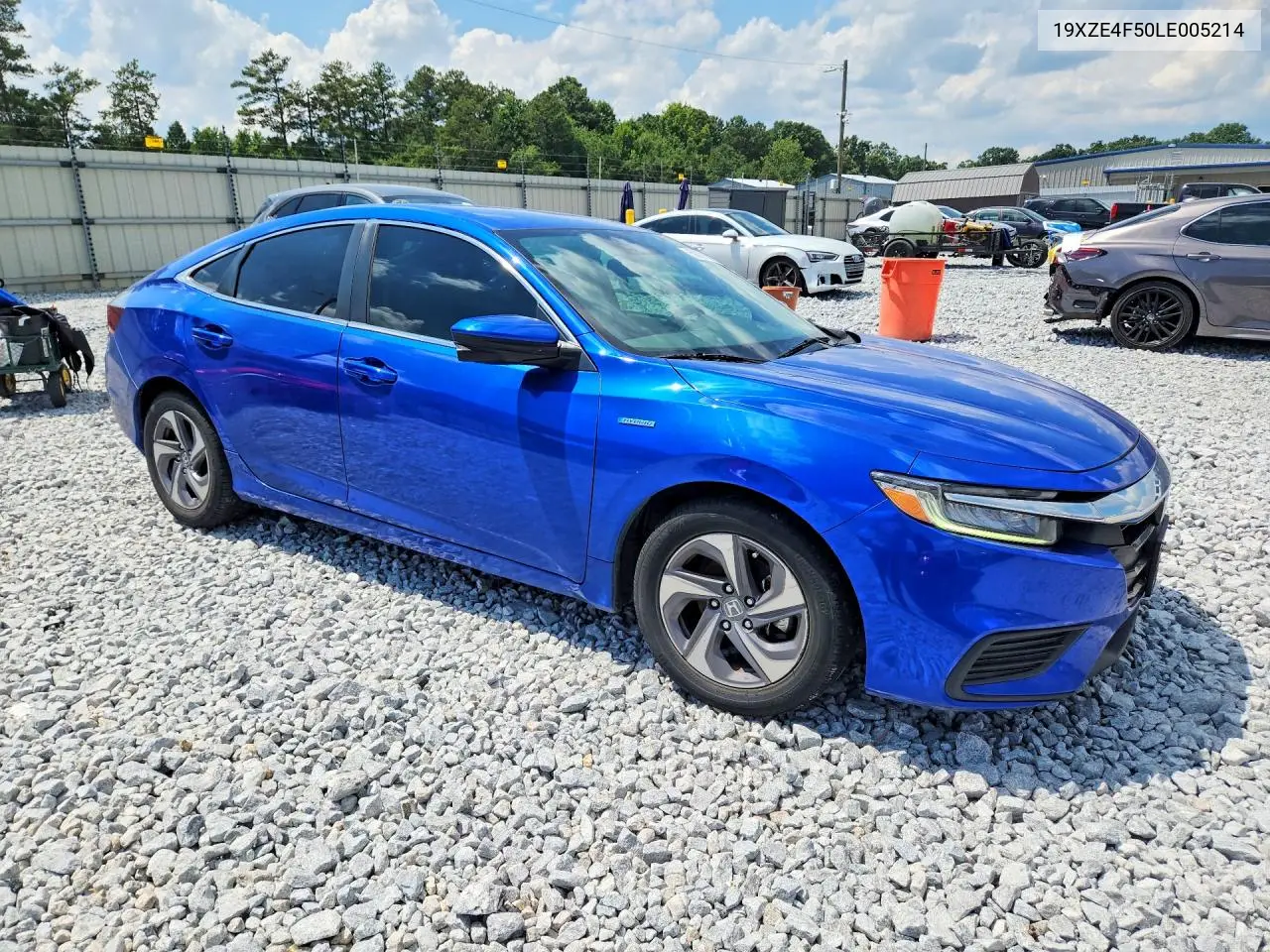 2020 Honda Insight Ex VIN: 19XZE4F50LE005214 Lot: 59621596