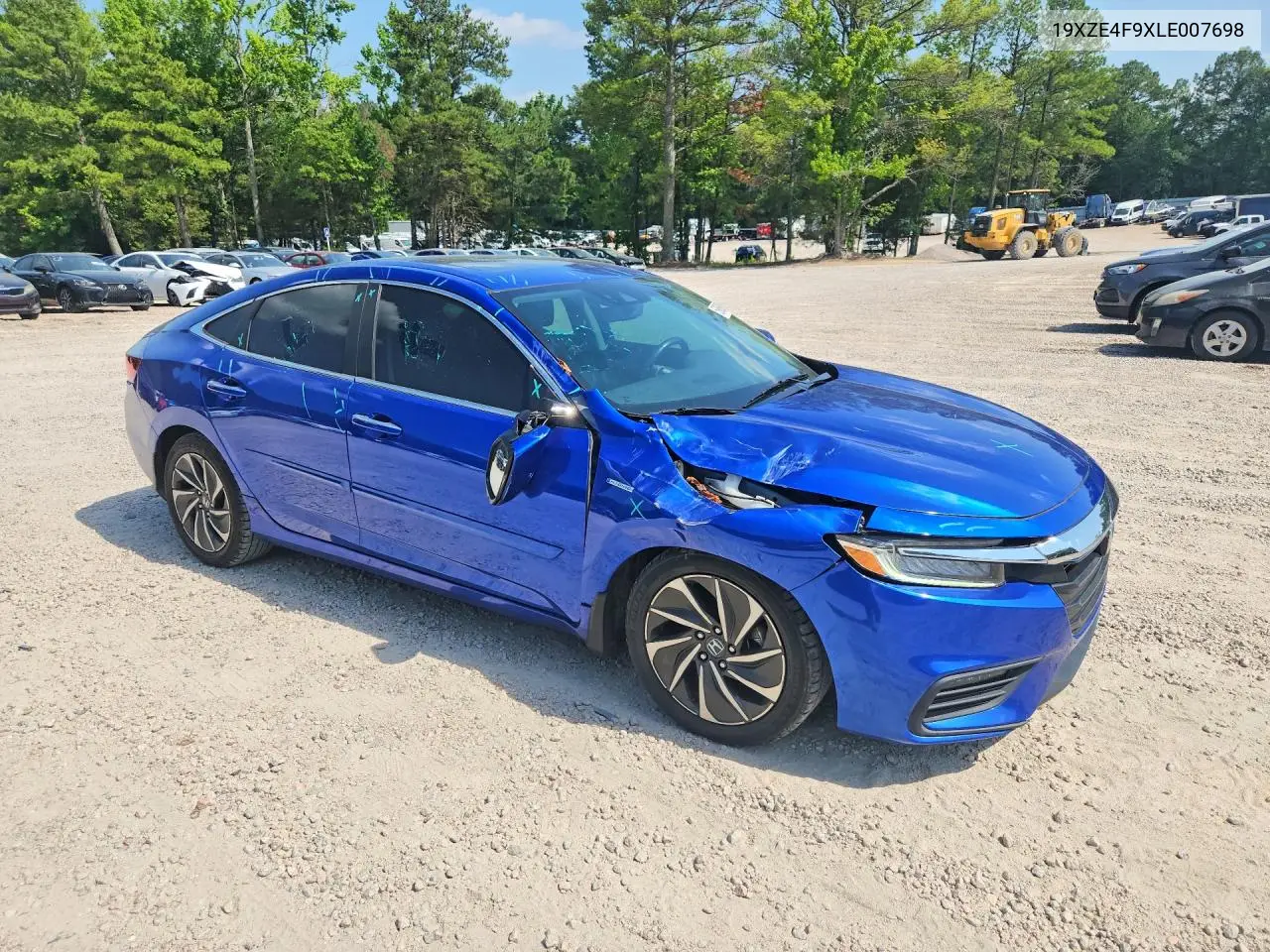 2020 Honda Insight Touring VIN: 19XZE4F9XLE007698 Lot: 59685996