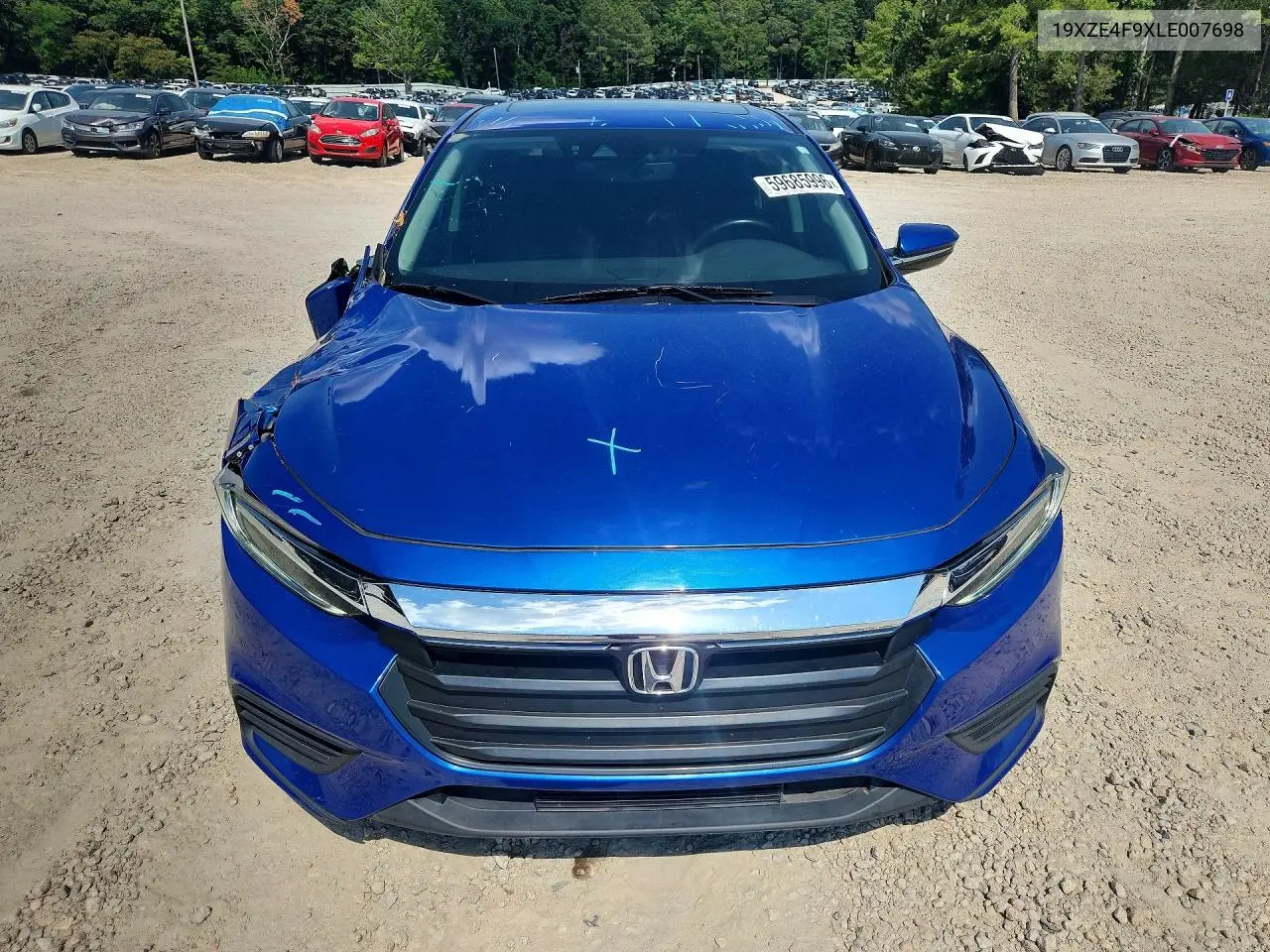 2020 Honda Insight Touring VIN: 19XZE4F9XLE007698 Lot: 59685996