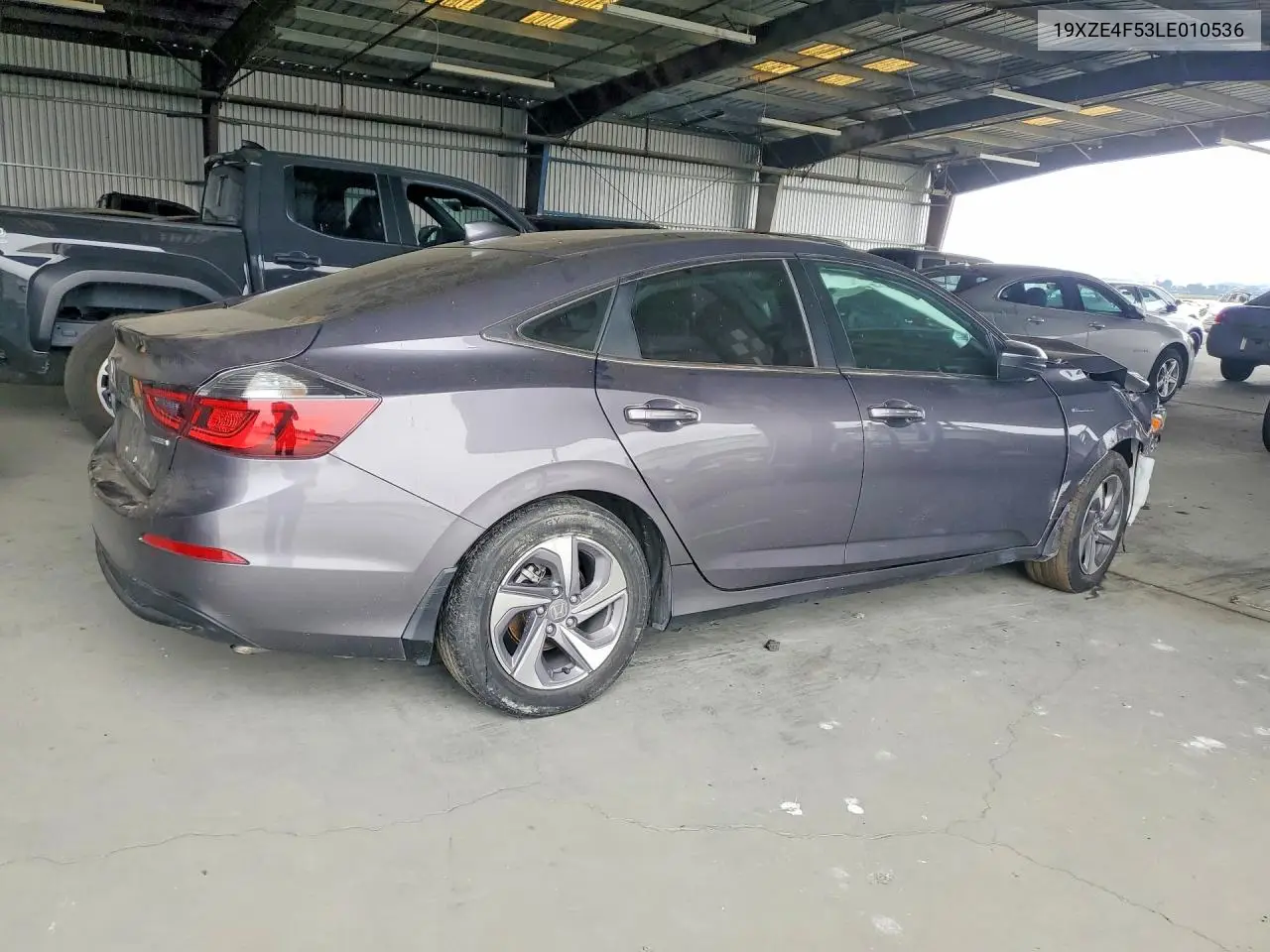2020 Honda Insight Ex VIN: 19XZE4F53LE010536 Lot: 60016096