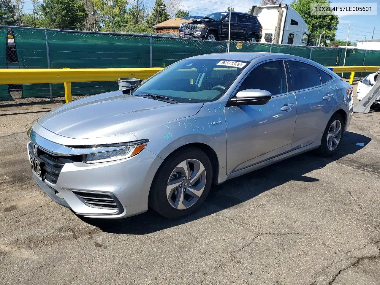 2020 Honda Insight Ex VIN: 19XZE4F57LE005601 Lot: 60571336