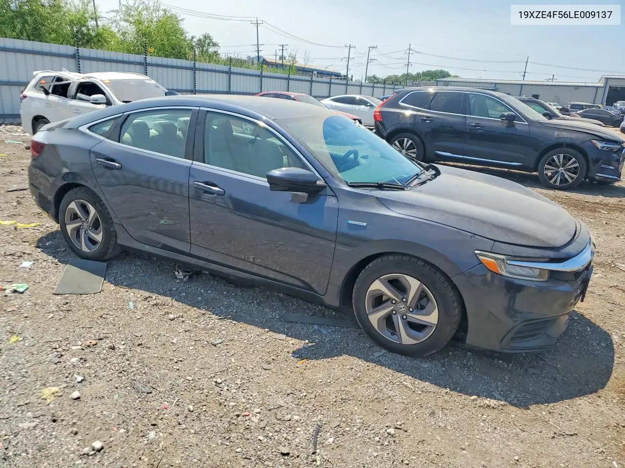 2020 Honda Insight Ex VIN: 19XZE4F56LE009137 Lot: 60791486