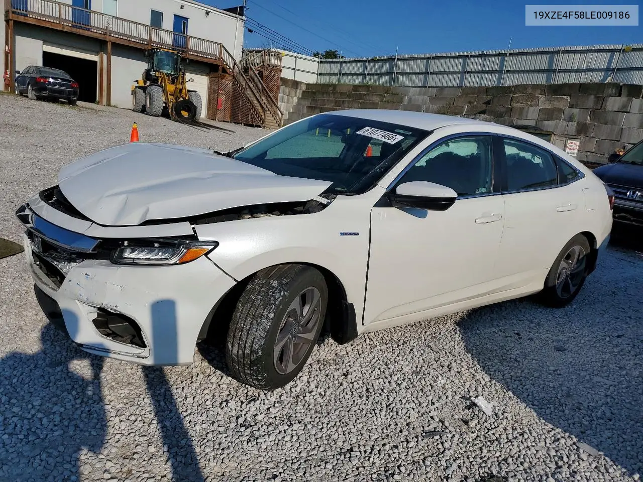 2020 Honda Insight Ex VIN: 19XZE4F58LE009186 Lot: 61077466