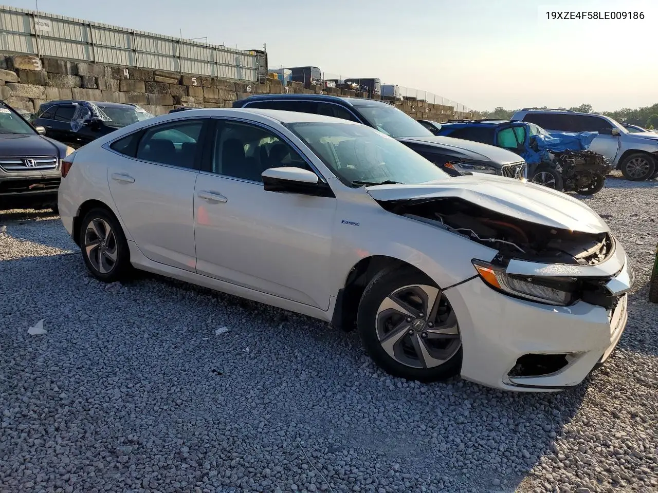 2020 Honda Insight Ex VIN: 19XZE4F58LE009186 Lot: 61077466