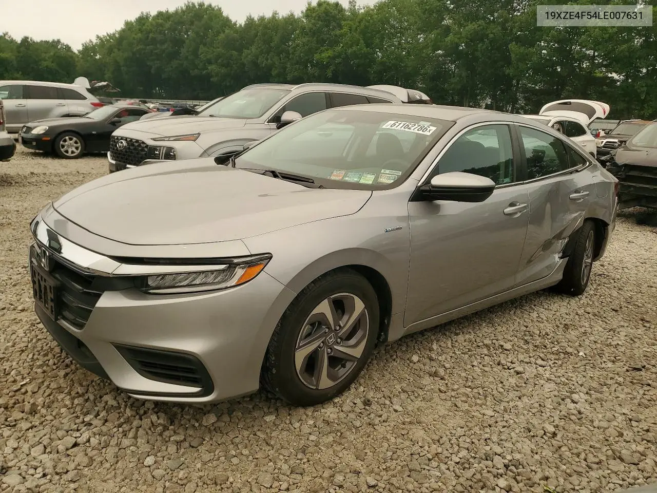 2020 Honda Insight Ex VIN: 19XZE4F54LE007631 Lot: 61162786