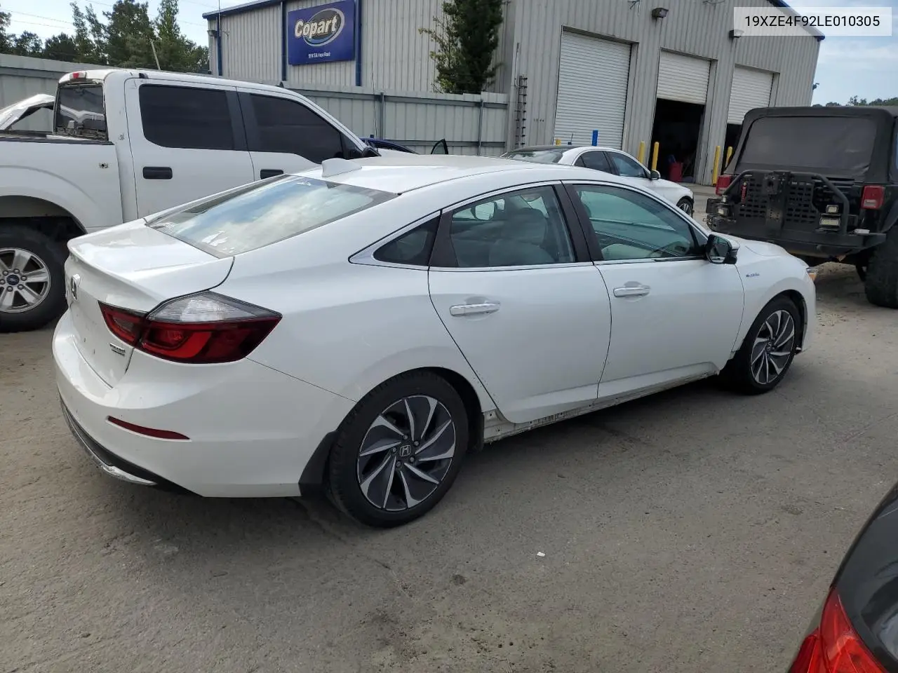19XZE4F92LE010305 2020 Honda Insight Touring