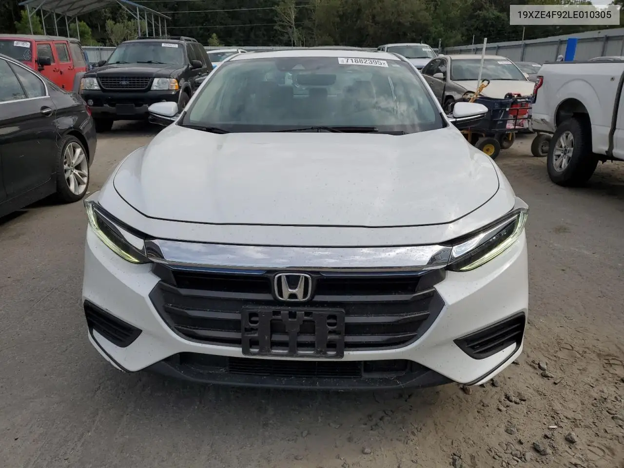 19XZE4F92LE010305 2020 Honda Insight Touring
