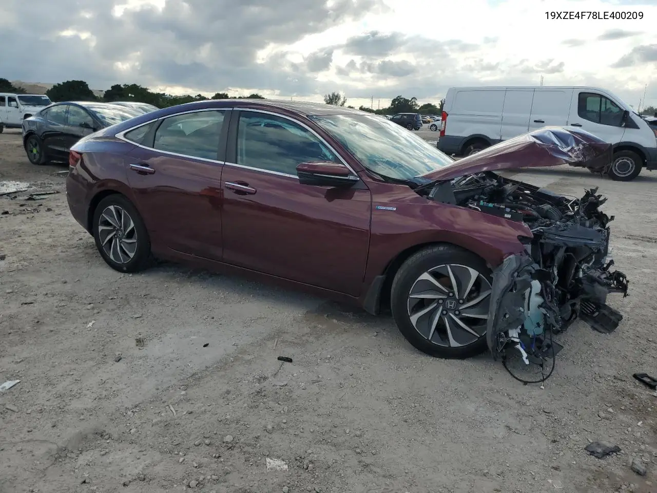 19XZE4F78LE400209 2020 Honda Insight Touring
