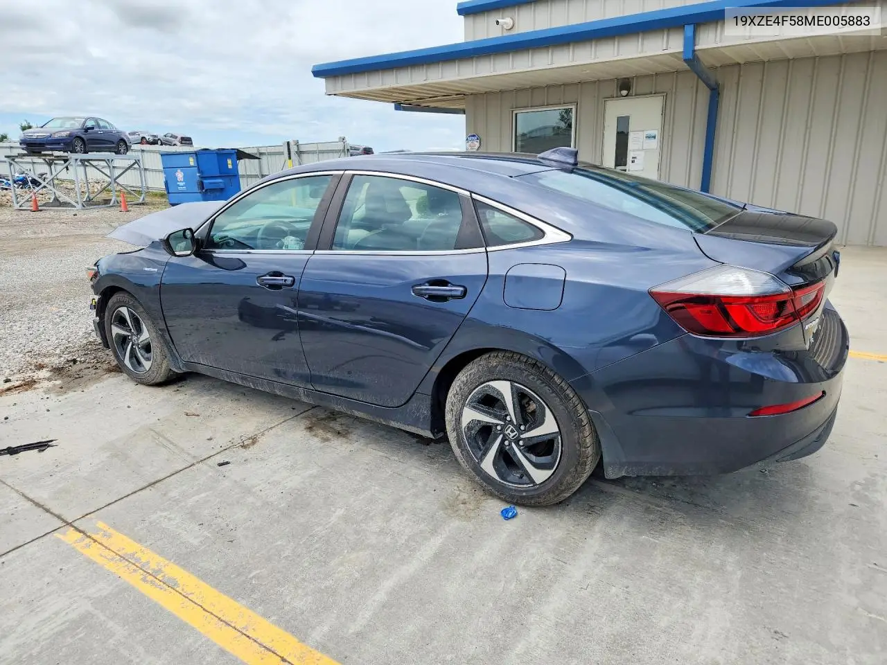 2021 Honda Insight Ex VIN: 19XZE4F58ME005883 Lot: 54914356