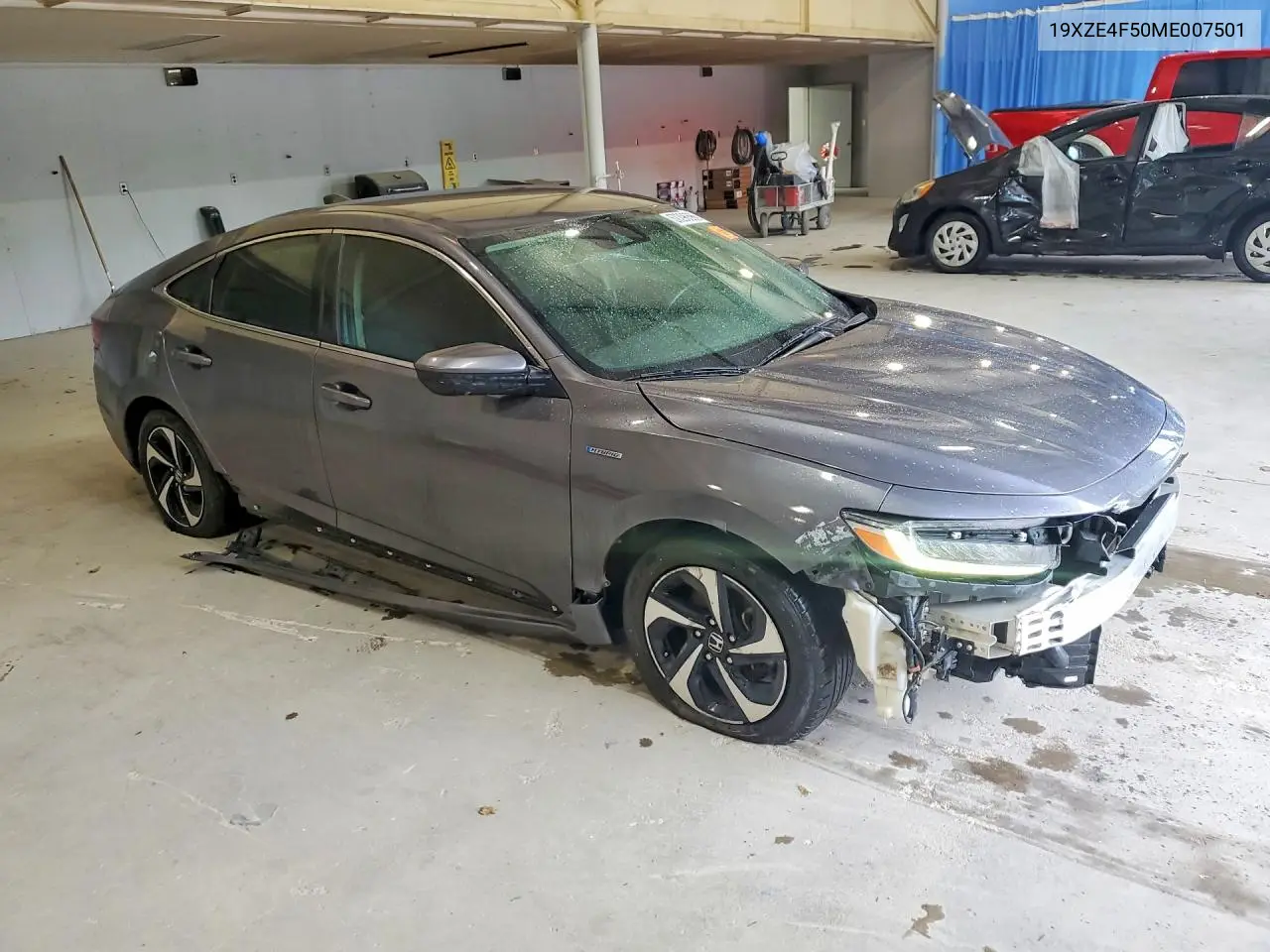 2021 Honda Insight Ex VIN: 19XZE4F50ME007501 Lot: 57396586