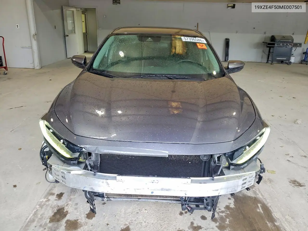 2021 Honda Insight Ex VIN: 19XZE4F50ME007501 Lot: 57396586
