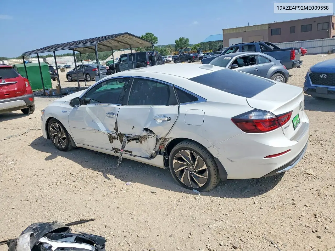 2021 Honda Insight Touring VIN: 19XZE4F92ME009558 Lot: 59187106