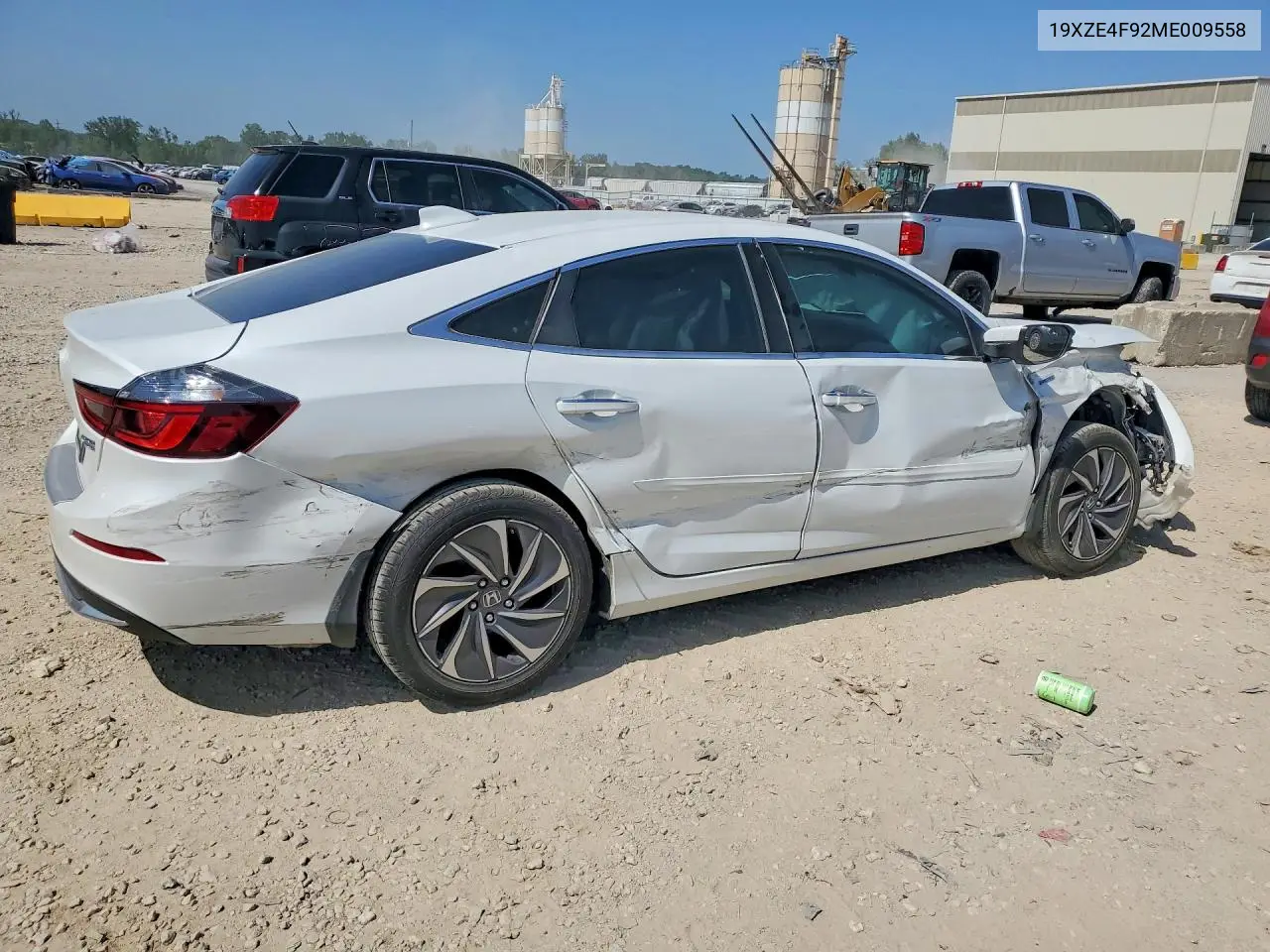 2021 Honda Insight Touring VIN: 19XZE4F92ME009558 Lot: 59187106