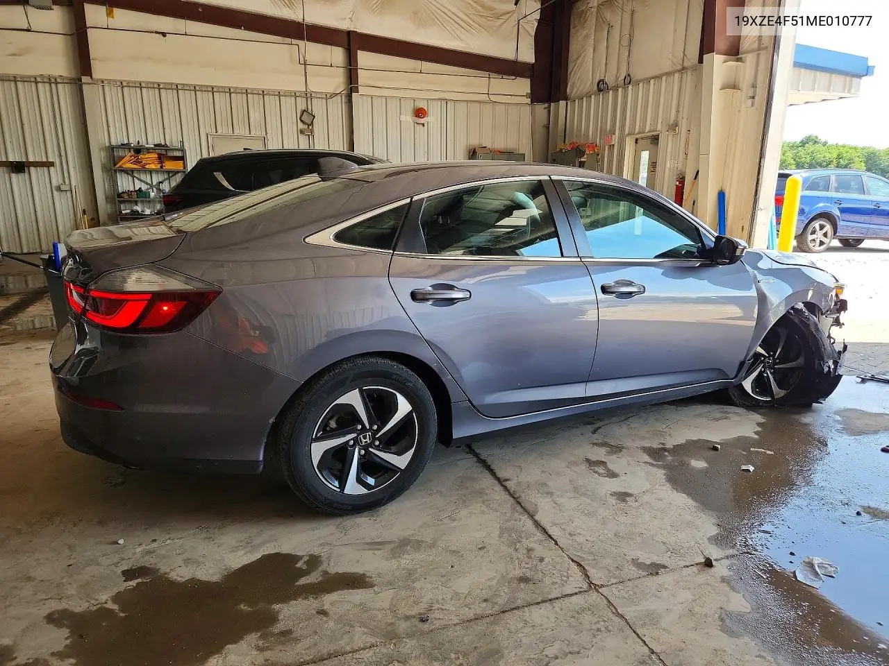 2021 Honda Insight Ex VIN: 19XZE4F51ME010777 Lot: 59639176