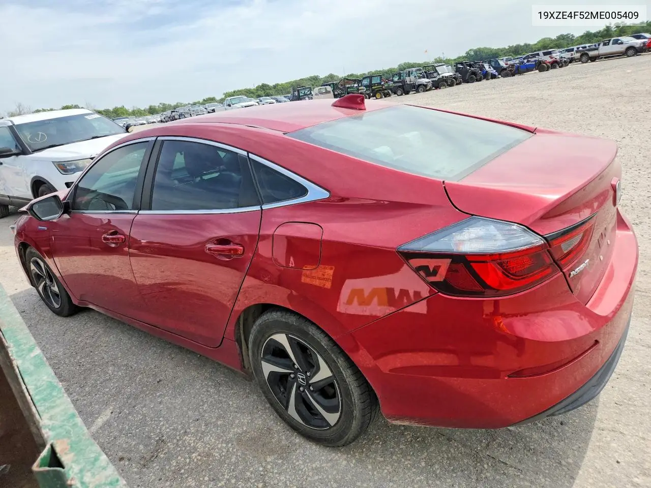 2021 Honda Insight Ex VIN: 19XZE4F52ME005409 Lot: 73344615