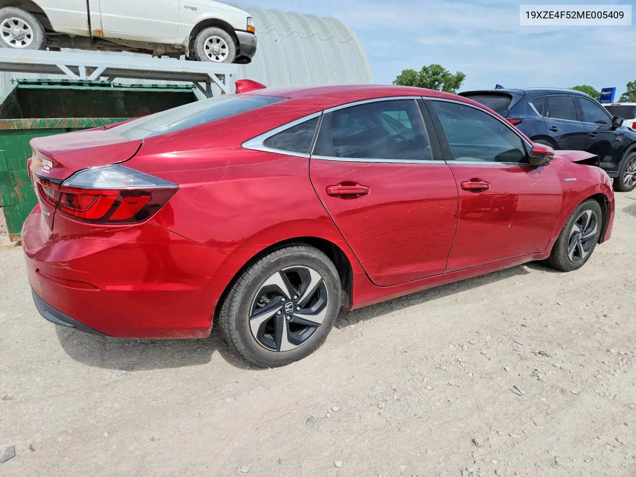 2021 Honda Insight Ex VIN: 19XZE4F52ME005409 Lot: 73344615