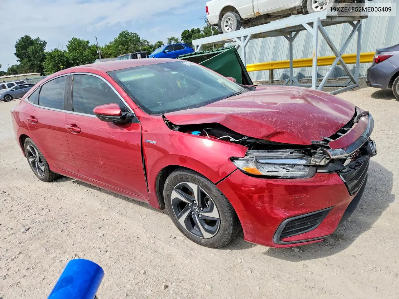 2021 Honda Insight Ex VIN: 19XZE4F52ME005409 Lot: 73344615