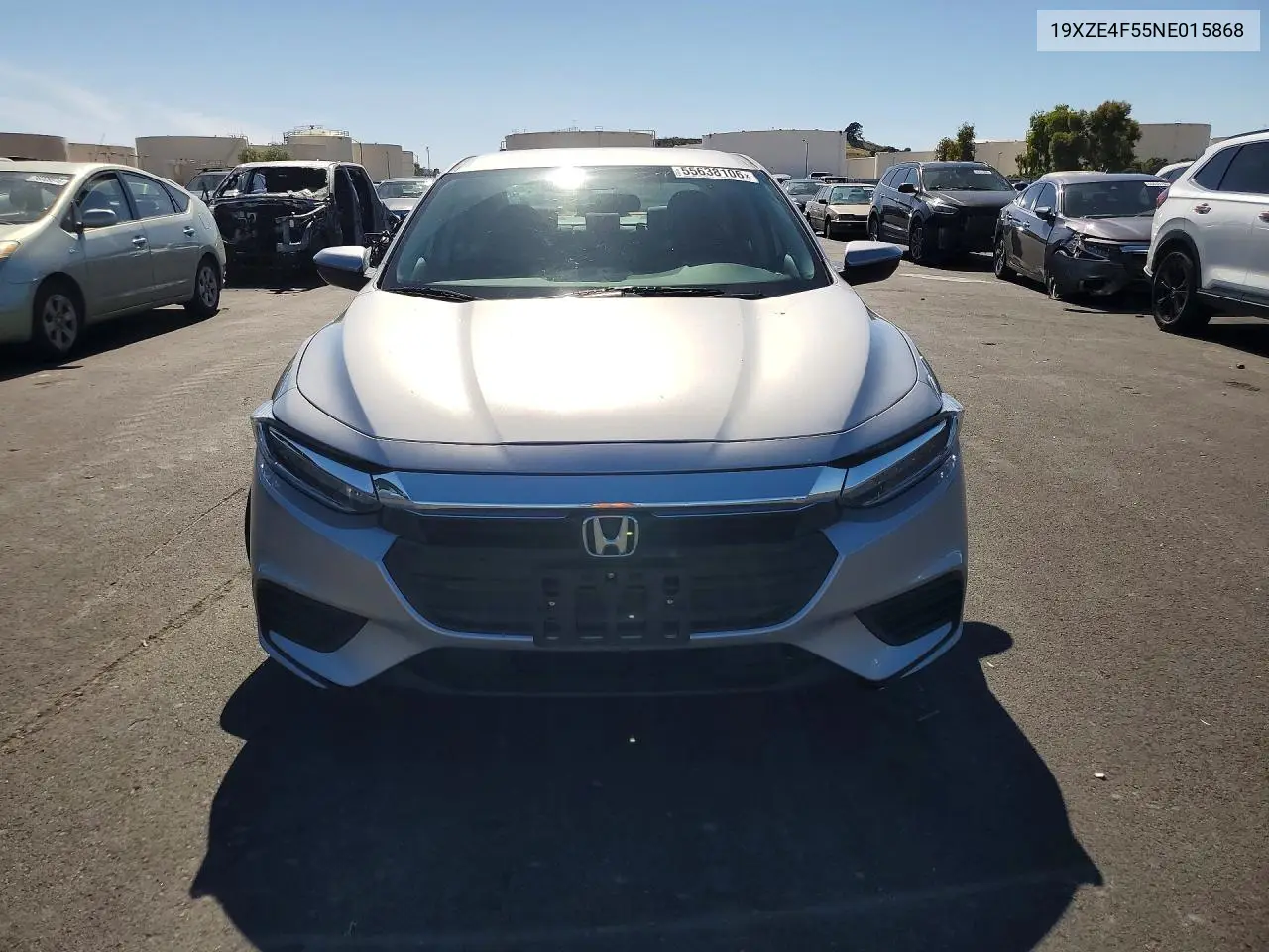 2022 Honda Insight Ex VIN: 19XZE4F55NE015868 Lot: 55638106