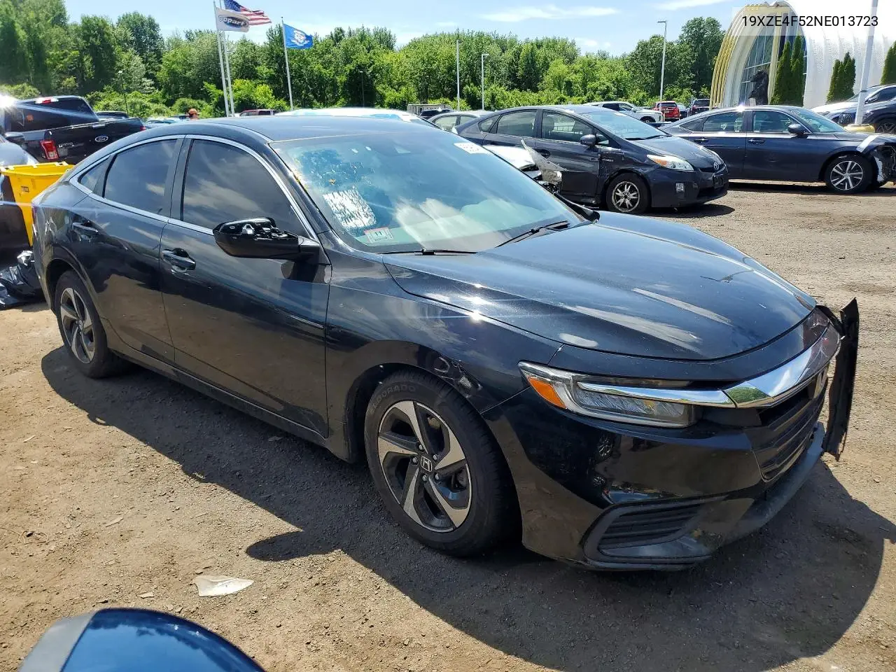 2022 Honda Insight Ex VIN: 19XZE4F52NE013723 Lot: 55954706