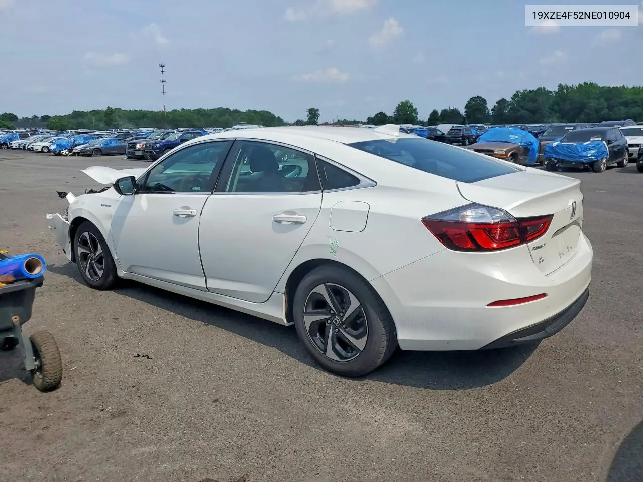 2022 Honda Insight Ex VIN: 19XZE4F52NE010904 Lot: 56257636